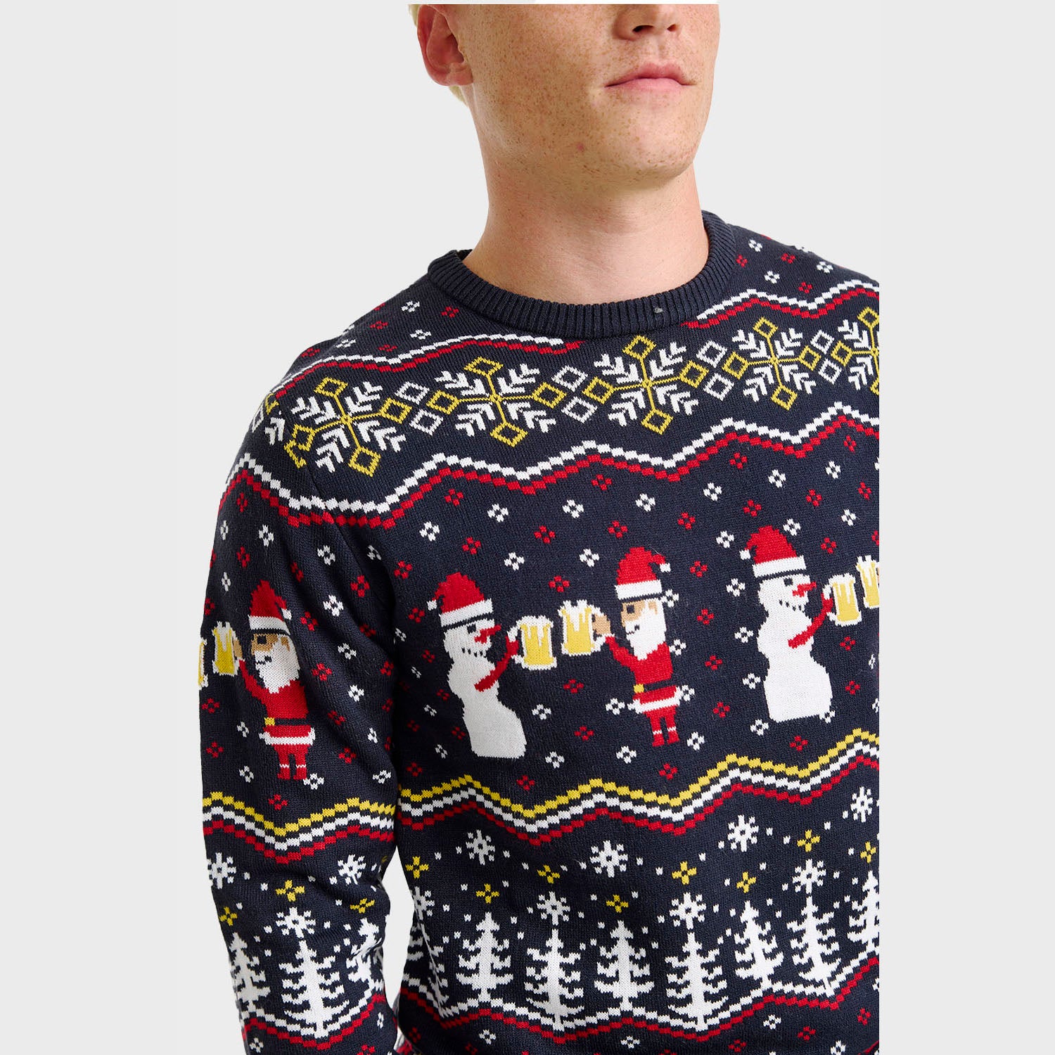 Cheers santa julesweater - Herre